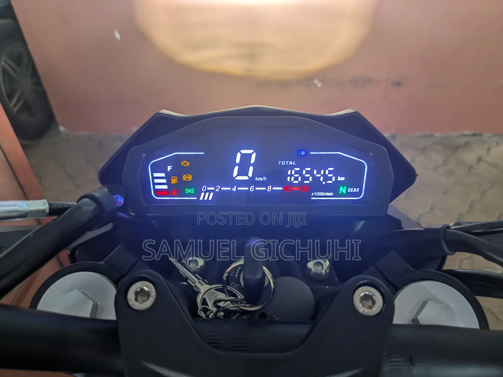 Motorcycle 2026 Blue