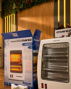 Starworth Space Heater | 400W 800W Two Heat Settings | Electric
