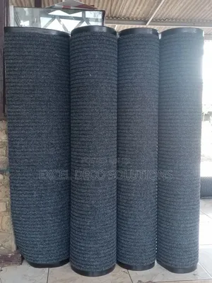 Affordable Ribbed Carpet Entrance Mat 80x120cm 10mm