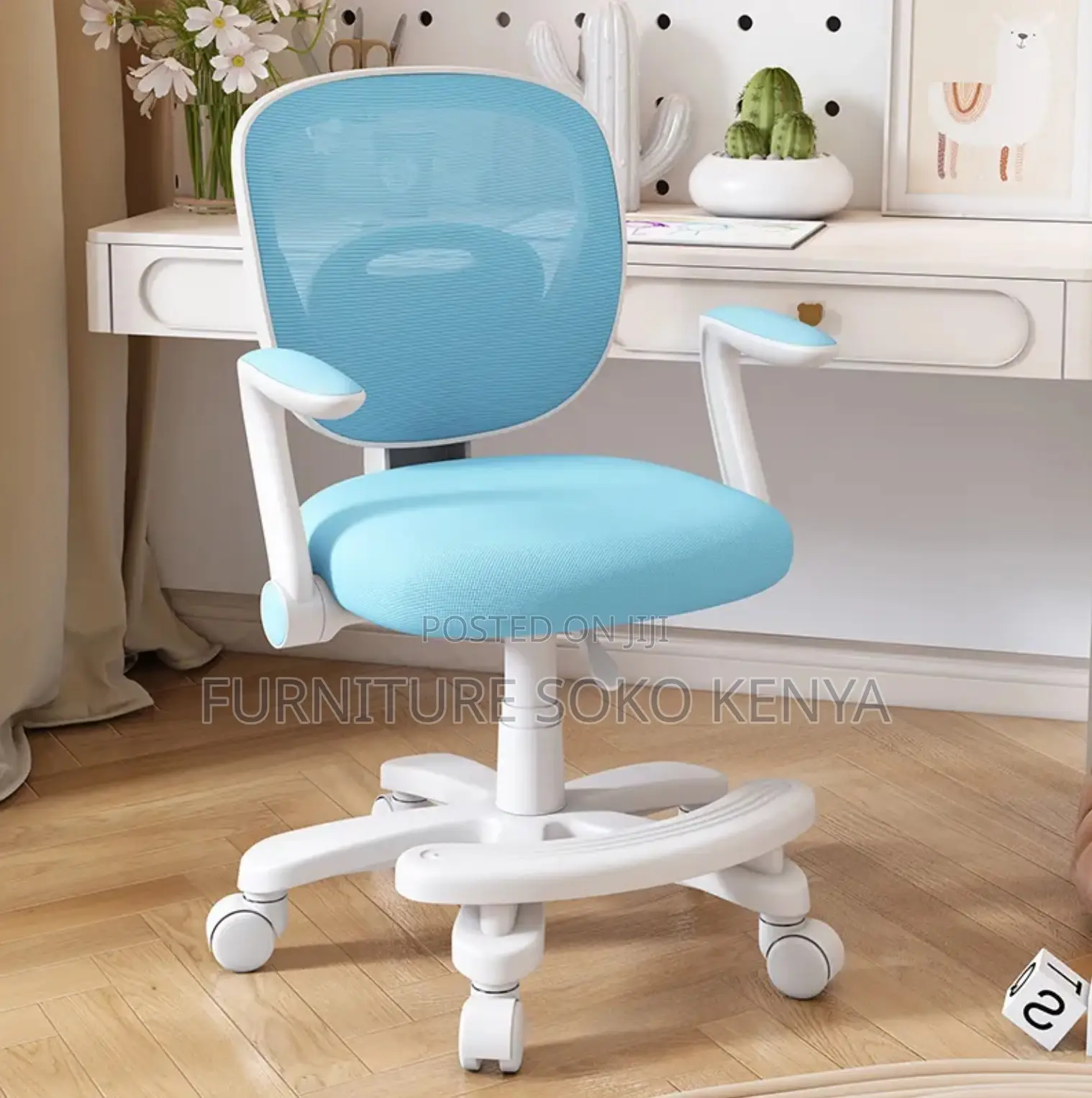 Ergonomic Students Chairs | Adjustable Swivel Mid Back Seat