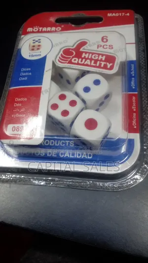 6 PCS Dice Set