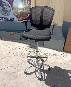 Swivel Adjustable Low Back Cashier Office Chair