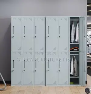 Metallic Multipurpose Storage Cabinet With 06 Doors.