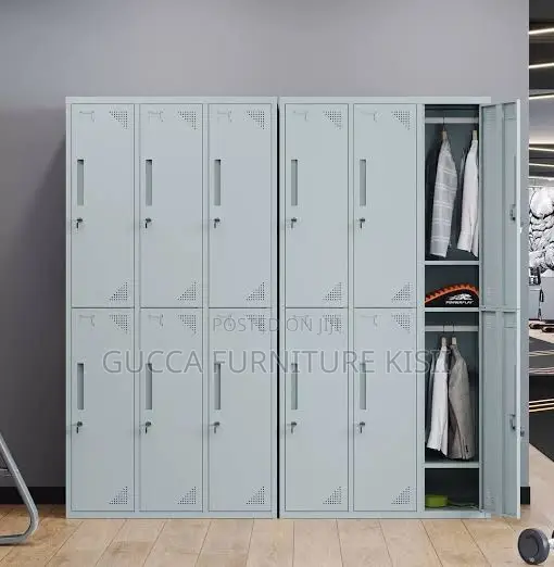 Metallic Multipurpose Storage Cabinet With 06 Doors.