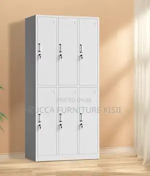 Metallic Multipurpose Storage Cabinet With 06 Doors.