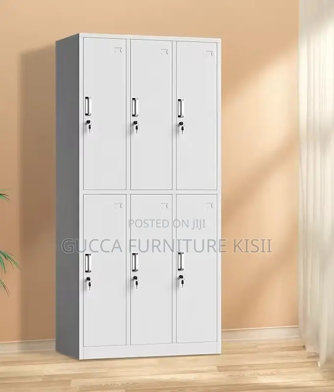 Metallic Multipurpose Storage Cabinet With 06 Doors.