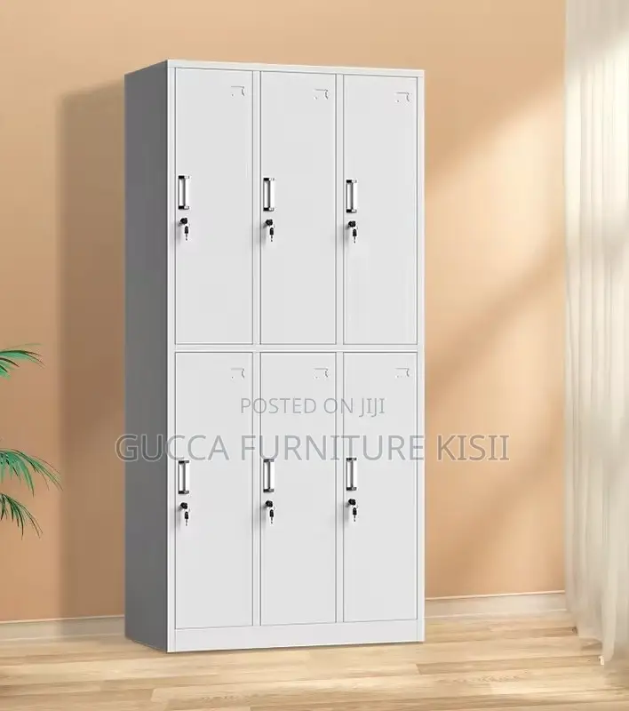 Metallic Multipurpose Storage Cabinet With 06 Doors.