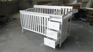 Imported Baby Cot With Dresser