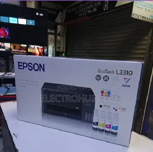 EcoTank L3310 A4 Multifunction Ink Tank Printer