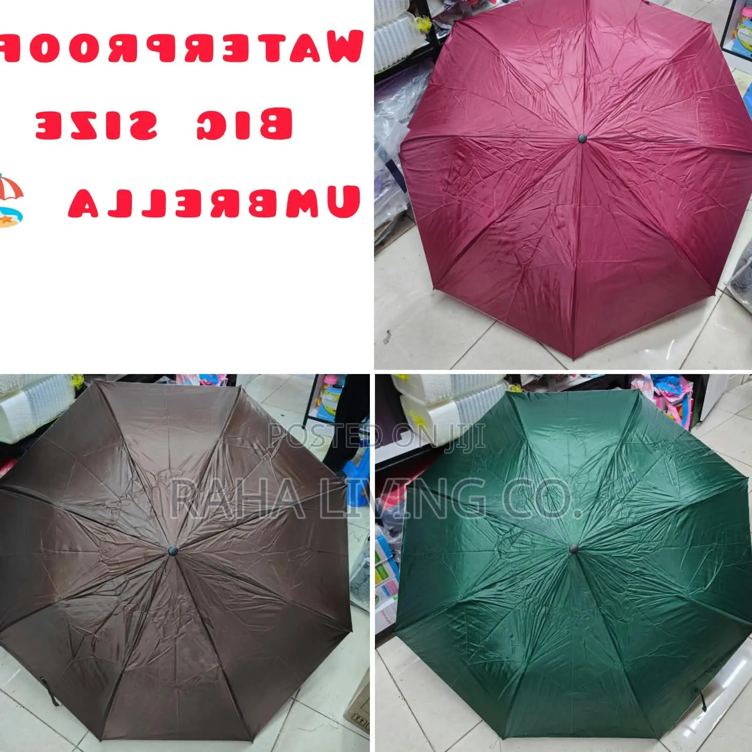 Big Size Waterproof Umbrella | Covers Well | Strong Frame