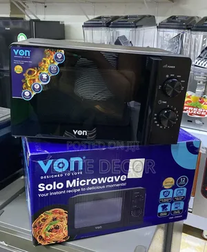 Von VMS-216MGK 20-Litre Solo Microwave Oven
