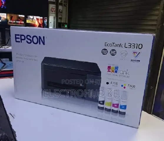 Brand New Epson L3310 Ink Printer Ptinter Copier and Scanner USB Only