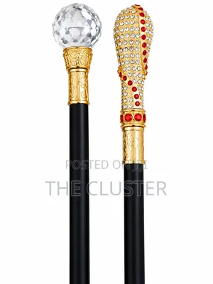 Metallic Fancy Walking Stick