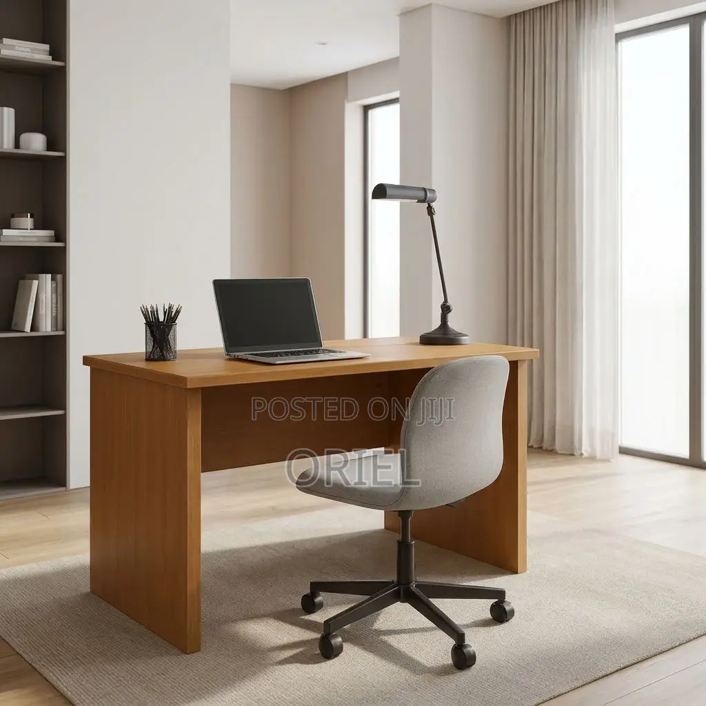 Office Desk : 140CM Open Study Desk