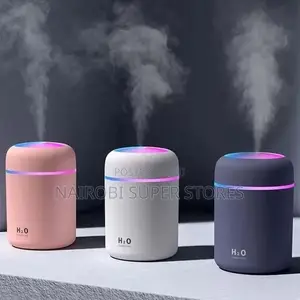 Mini USB Humidifier With LED Lights – Portable Desktop Air Humidifier