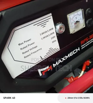 3.8kva Gasoline Generator