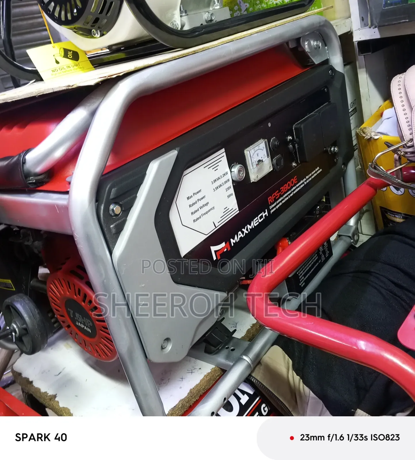 3.8kva Gasoline Generator