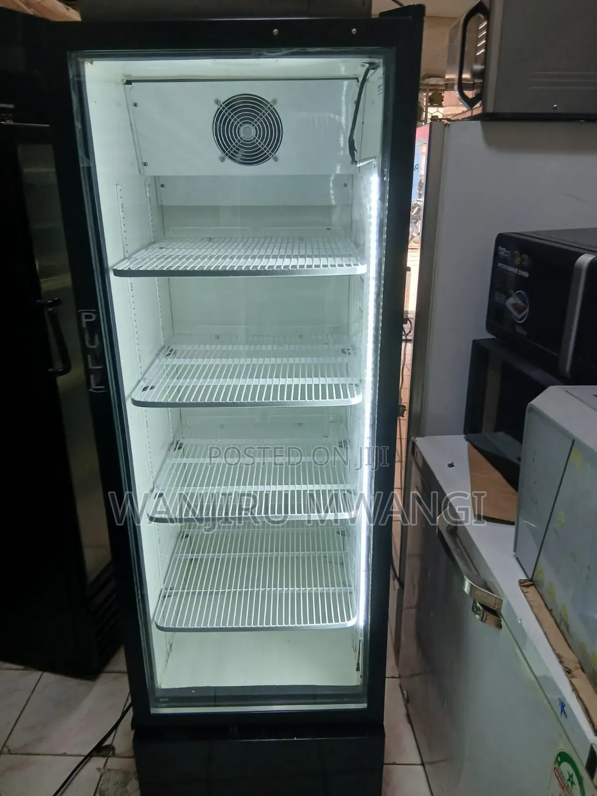 Clean 400litres Display Fridge