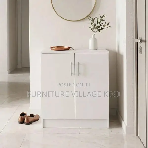 2-Door Wooden Medium Storage Cabinet