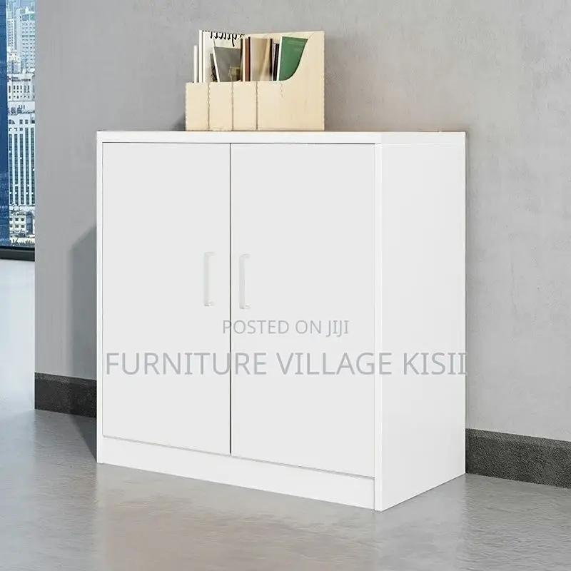 2-Door Wooden Medium Storage Cabinet