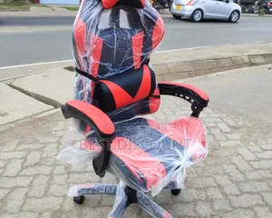 Blue and Red Gaming Chairs