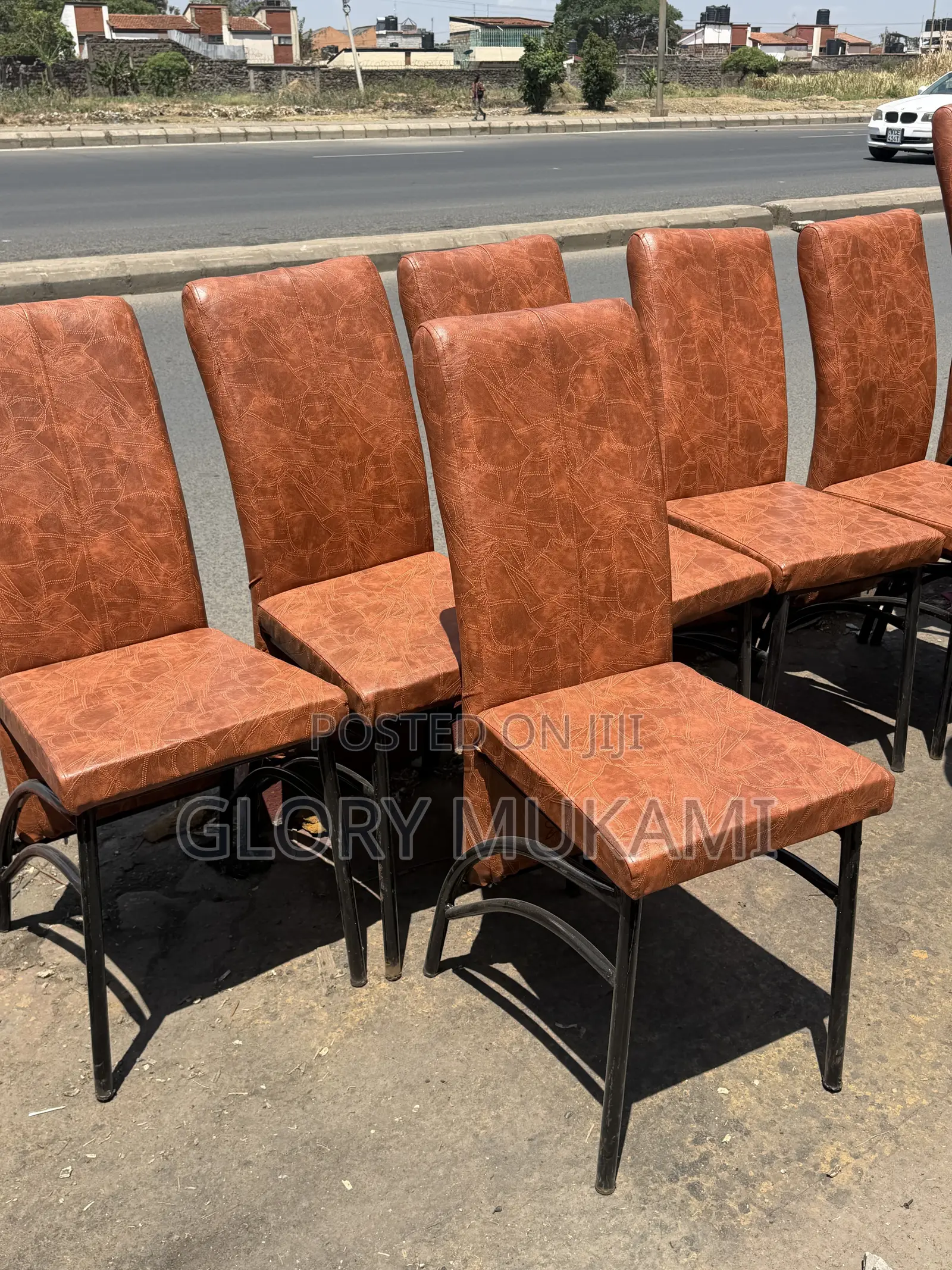 Brown Low Executive Bar and Restaurant Chairs
