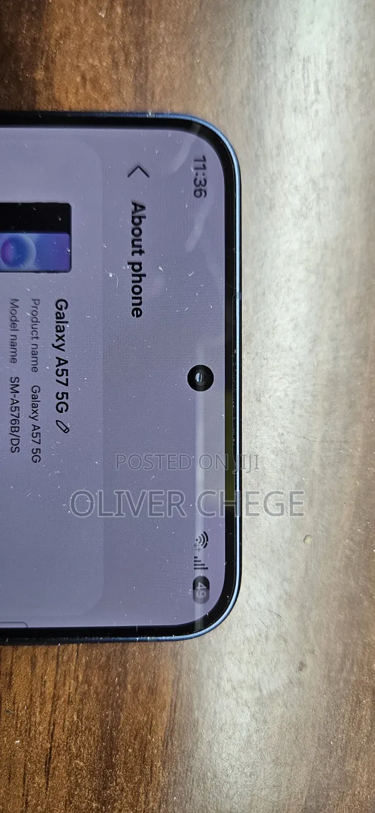 Samsung Galaxy A57 256 GB Blue