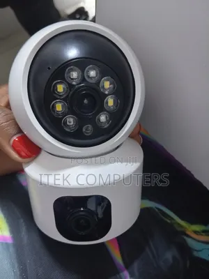 Smart 4G Baby Monitor Camera With Dual-Lens Room Views