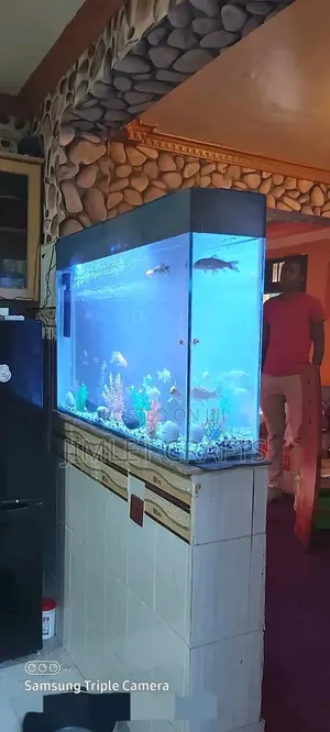 Black Sticker Desktop Aquarium