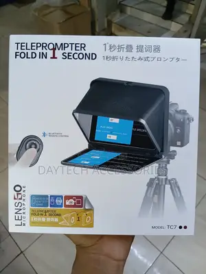 The LENSGO TC7 Portable Teleprompter.