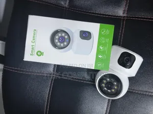 Dual-Lens Baby CCTV Camera for Monitoring Indoor Family Spaces