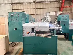 Automatic Oil Press Soybean Peanut Screw Oil Press Kenya for Sale