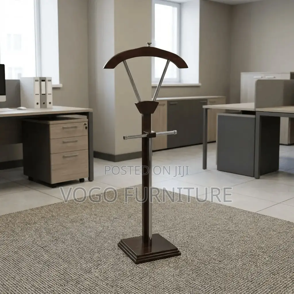 Coat Hanger; Mahogany Coat Hanger