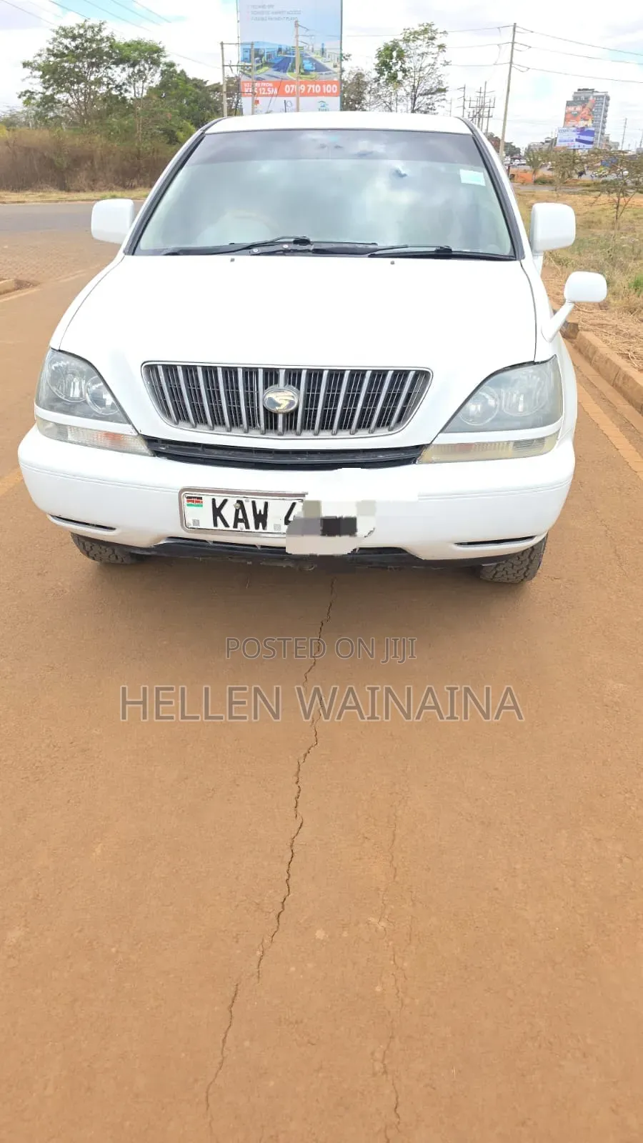Toyota Harrier 2004 White