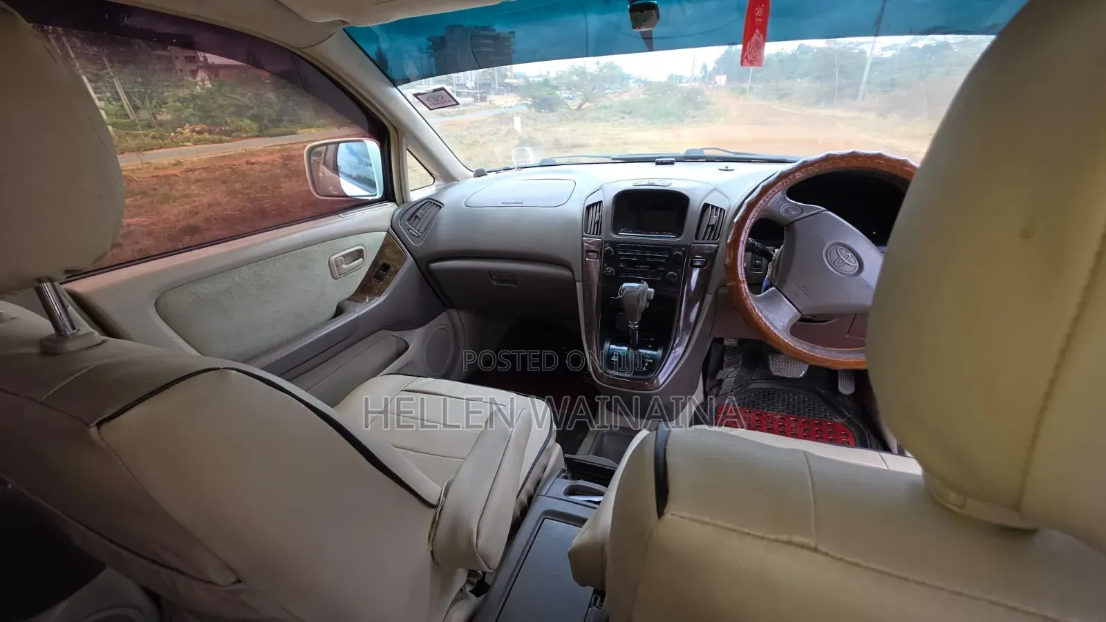 Toyota Harrier 2004 White