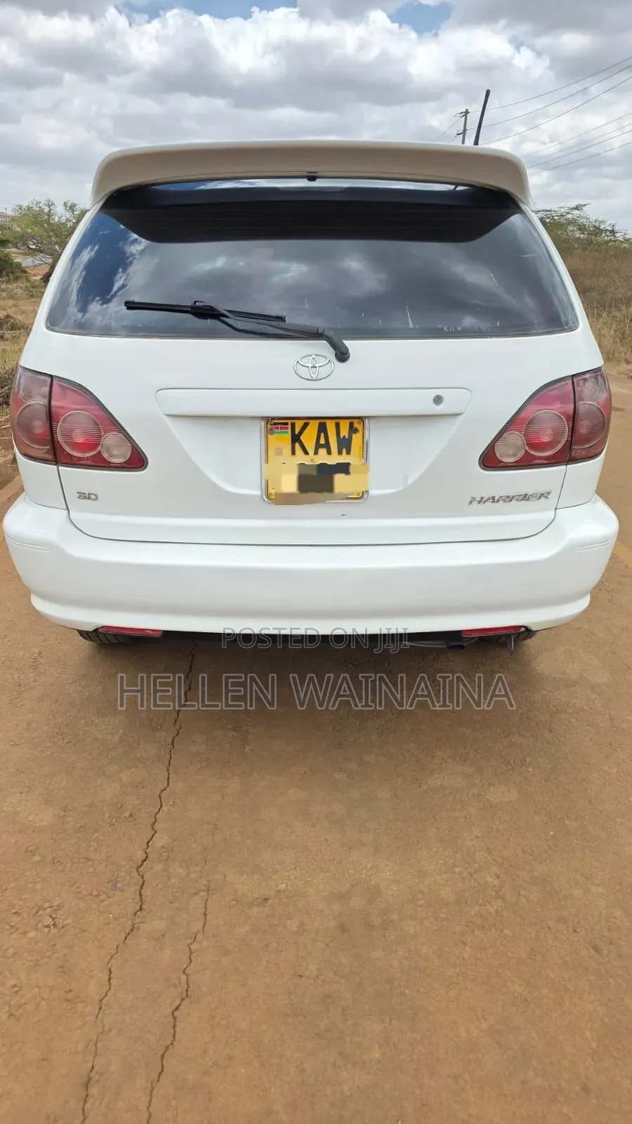 Toyota Harrier 2004 White