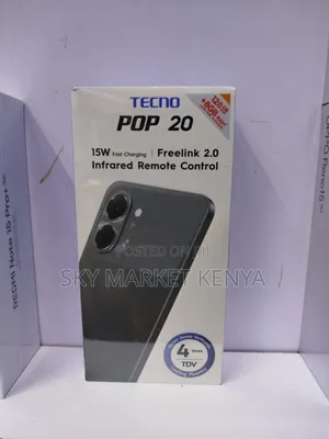 New Tecno Pop 20 128 GB Black