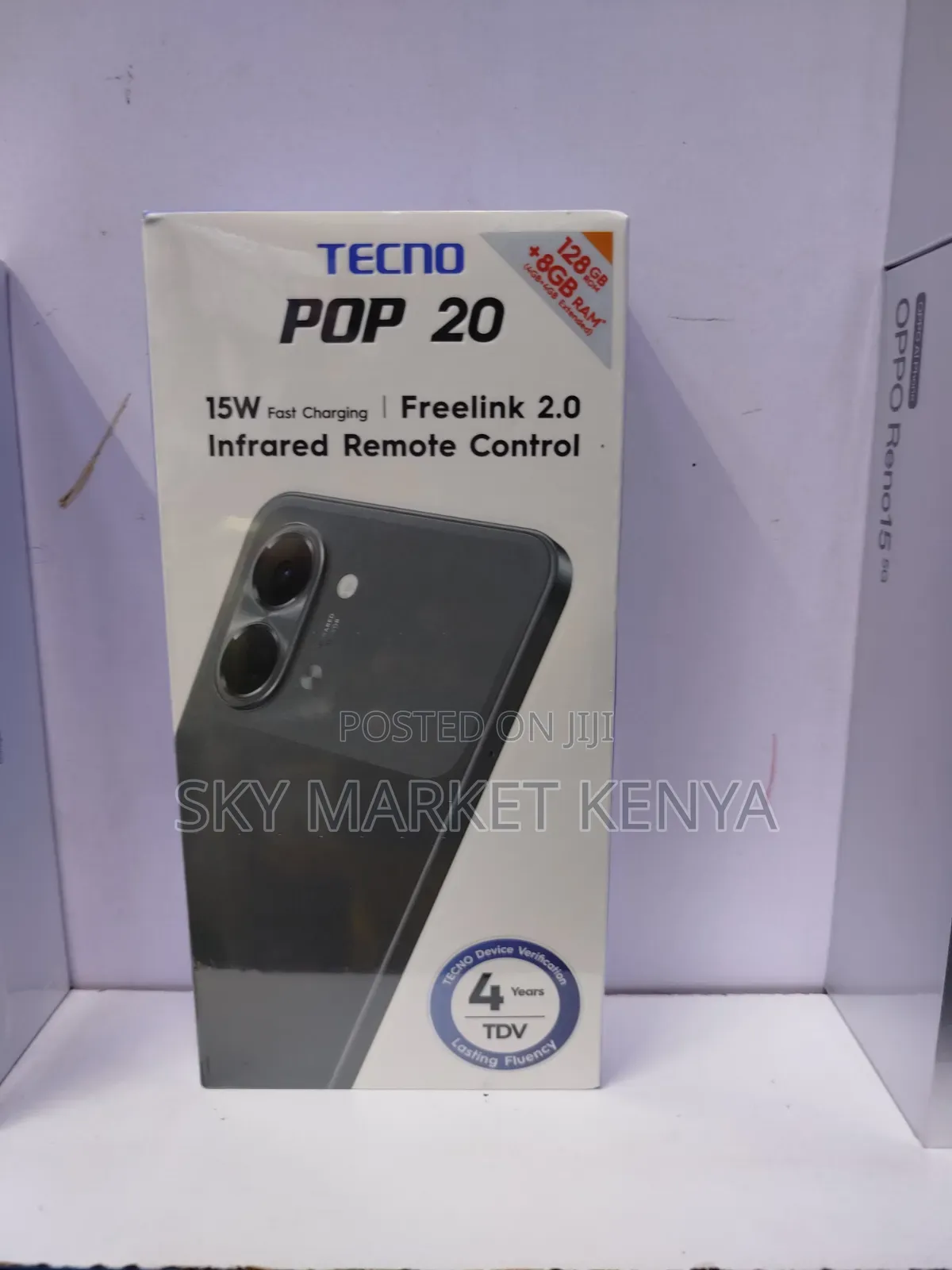 New Tecno Pop 20 128 GB Black