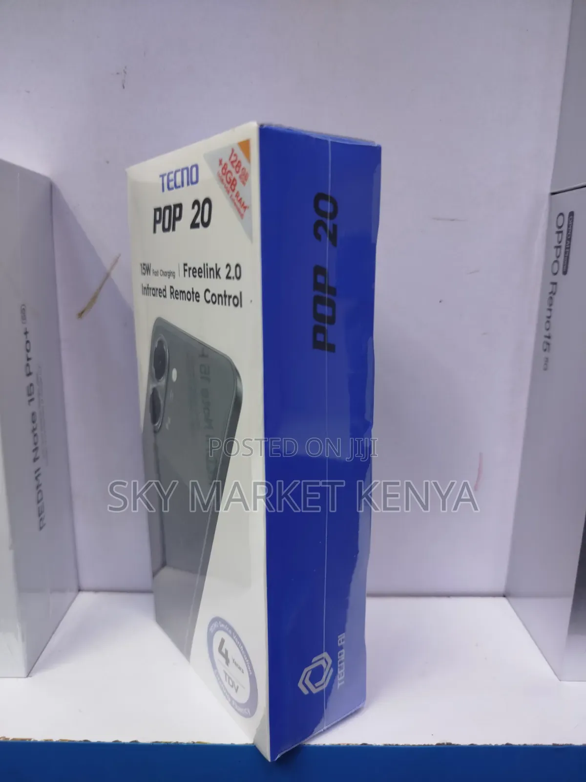 New Tecno Pop 20 128 GB Black