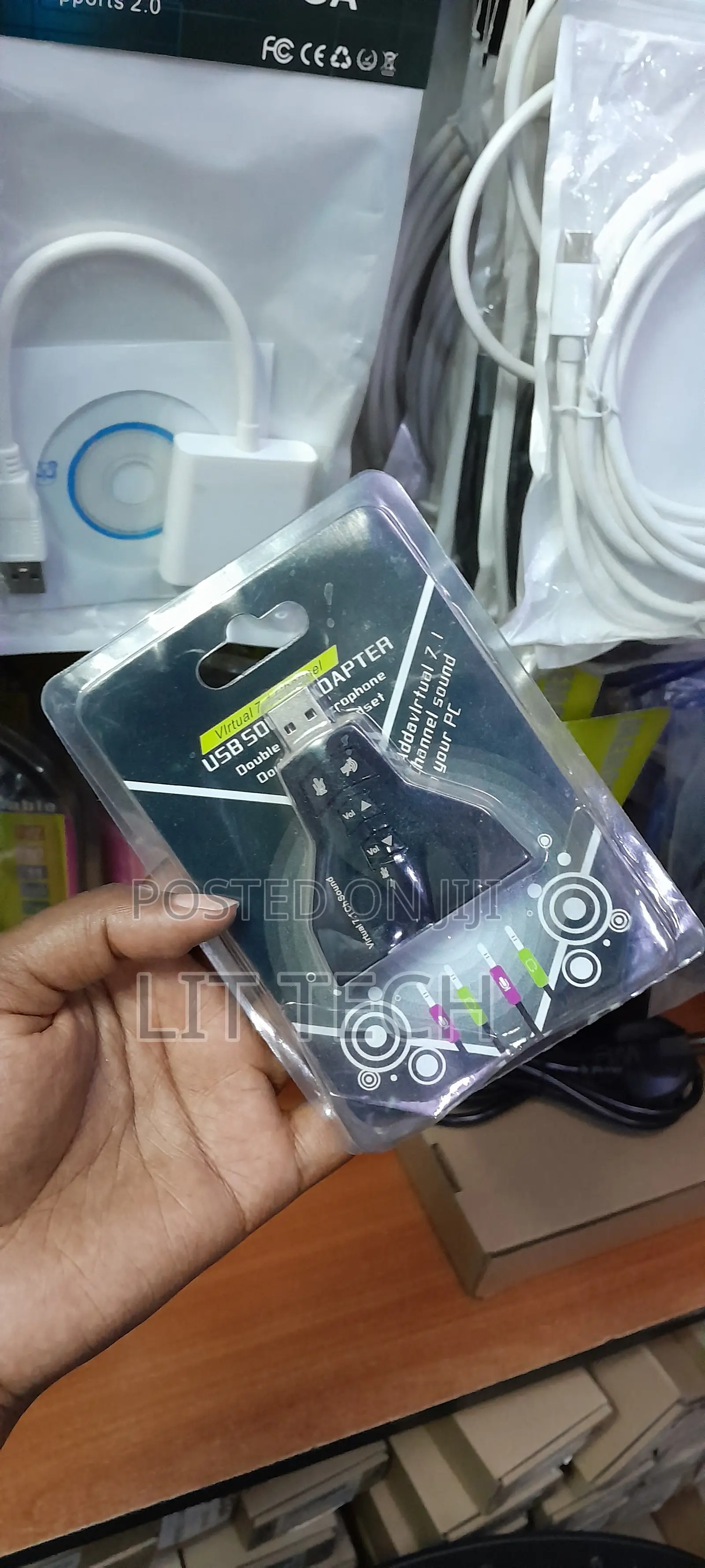 External USB Virtual 7.1 Channel Sound Card Audio Adapter