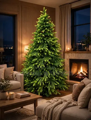 Premium PVC Green Christmas Tree - 1.8M - 6FT - 3000 Leaves - New