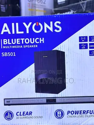 Ailyons SB501 Bluetouch Soundbar Speaker | Subwoofer | Clear Sound