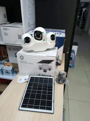 VTS31 4G Triple Lens Rotating Camera – Solar Powered Security