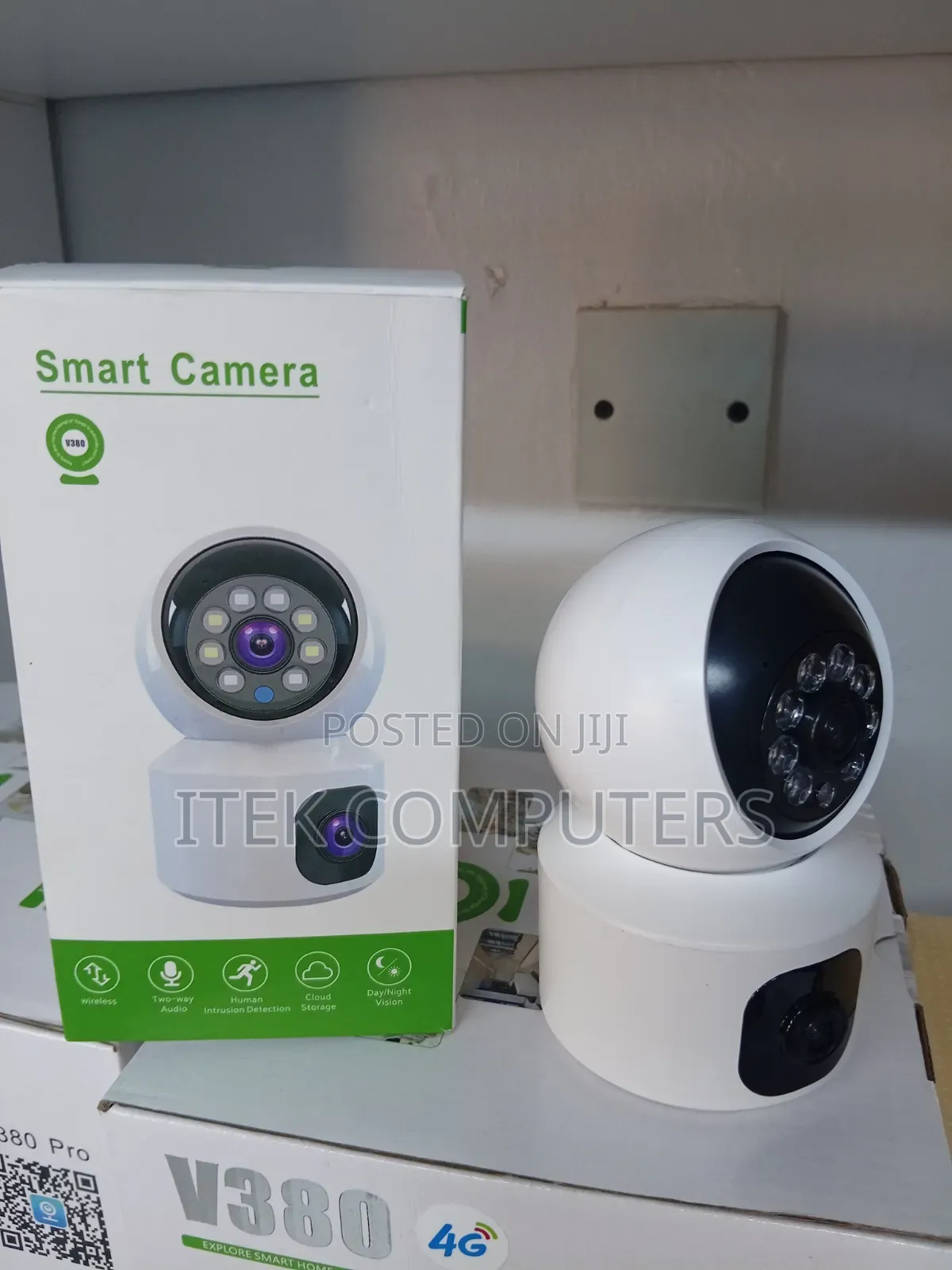 Mobile Accessible Dual Lens CCTV for Indoor