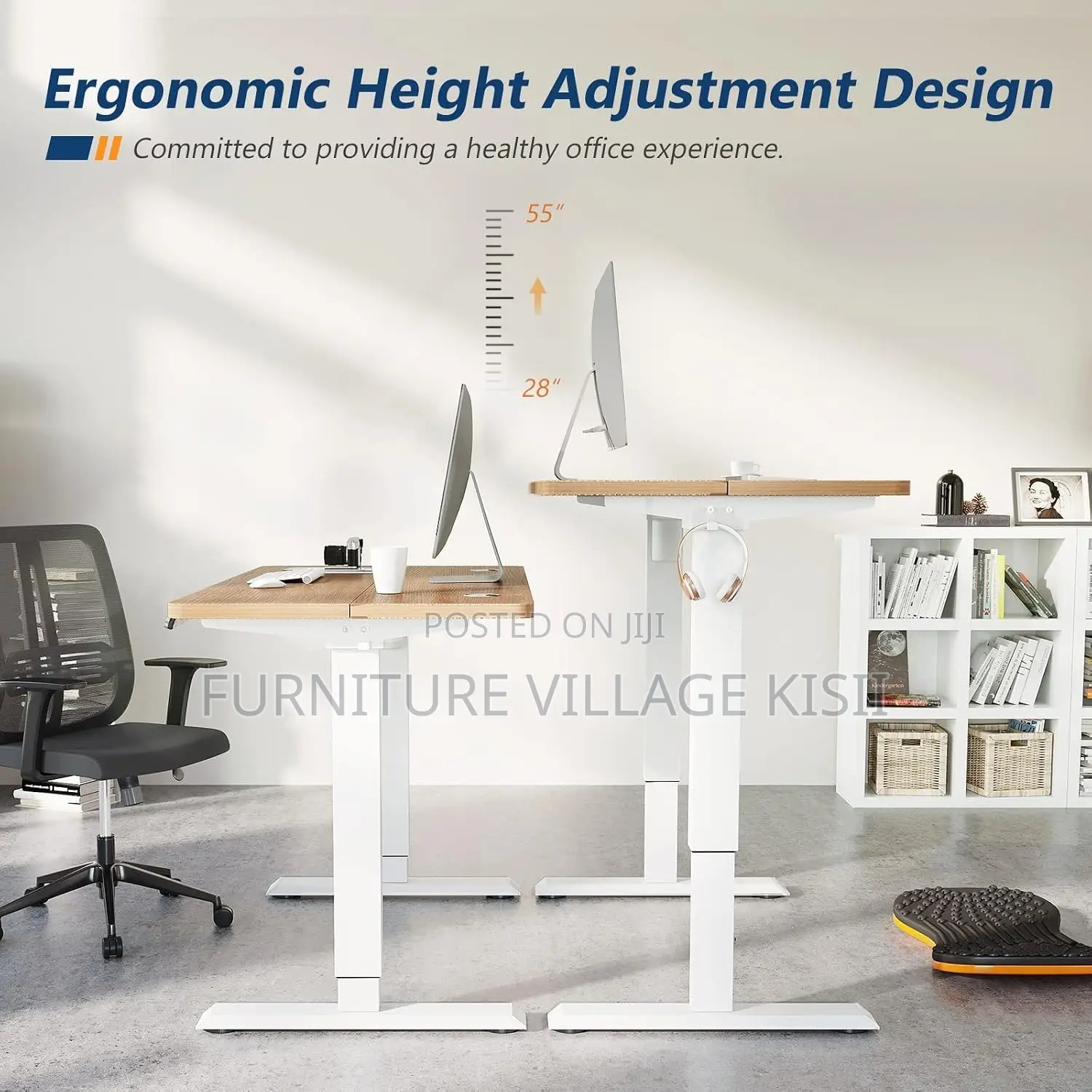 Height Adjustable Table for Office Work