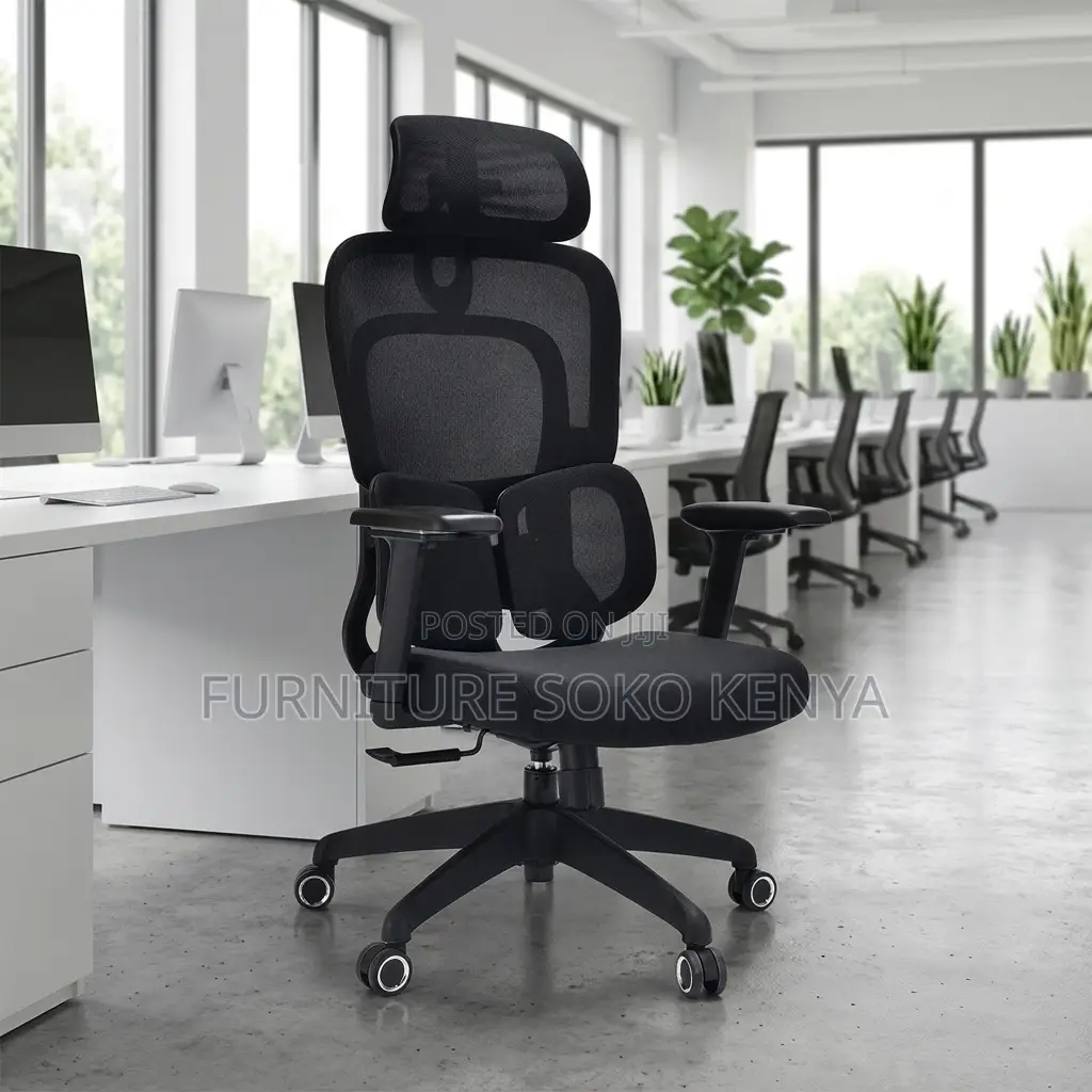 Executive Fabric Chairs | Orthopedic Dual Backrest Chair