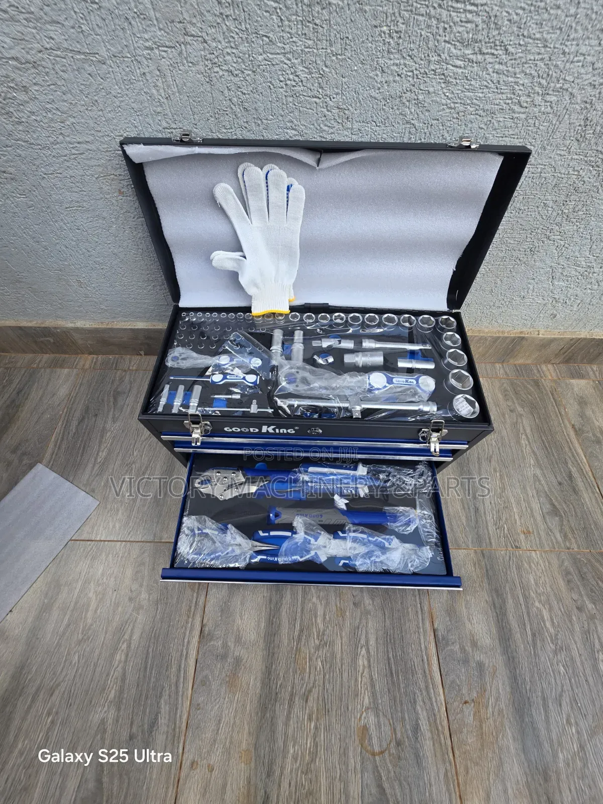 Goodking 113pcs Multipurpose Hand Tool Set