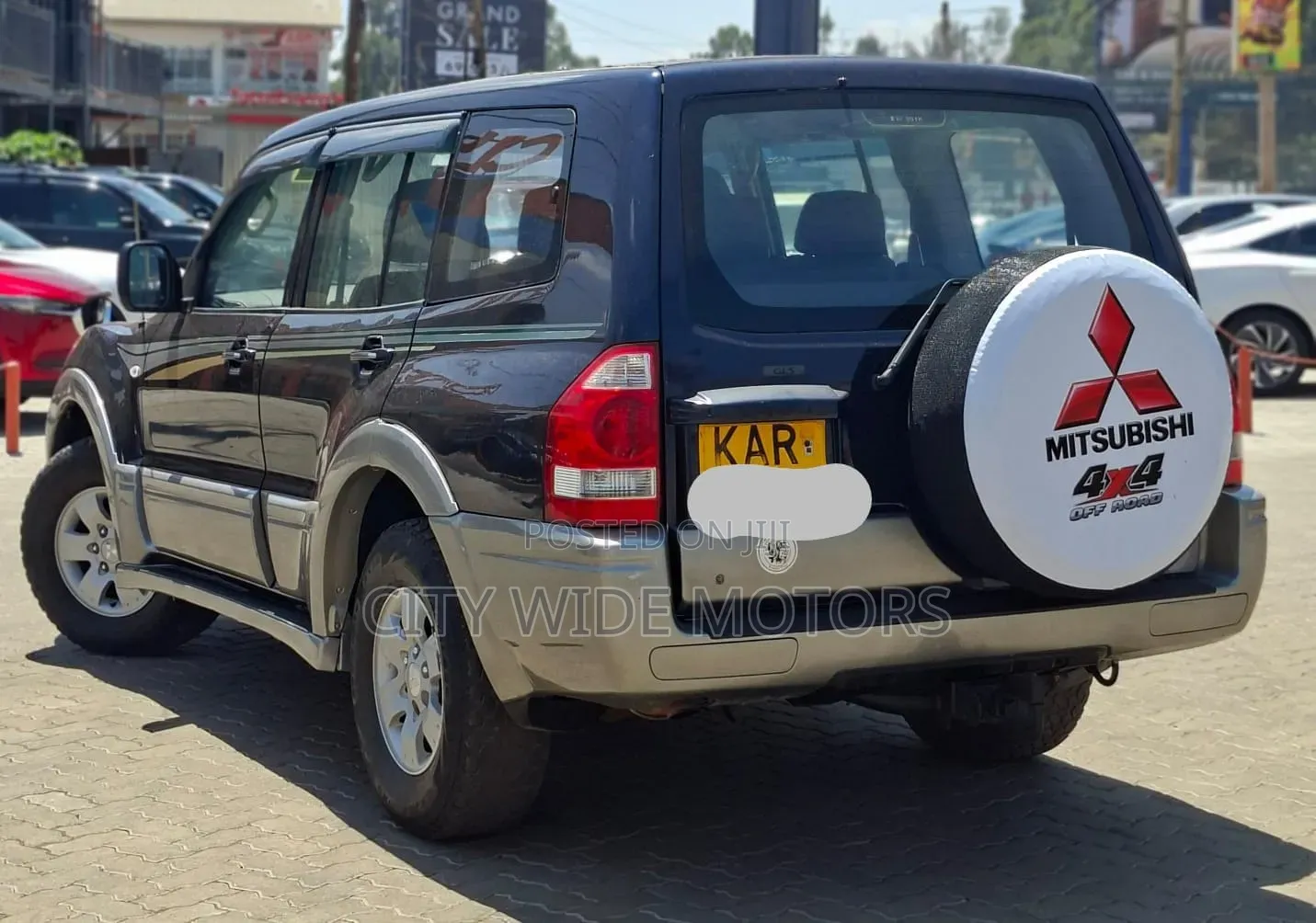 Mitsubishi Pajero 2003 Blue
