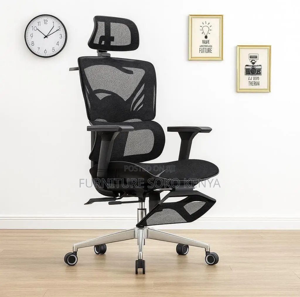 Orthopedic Executive Seat | High Backrest Lumbar Chair