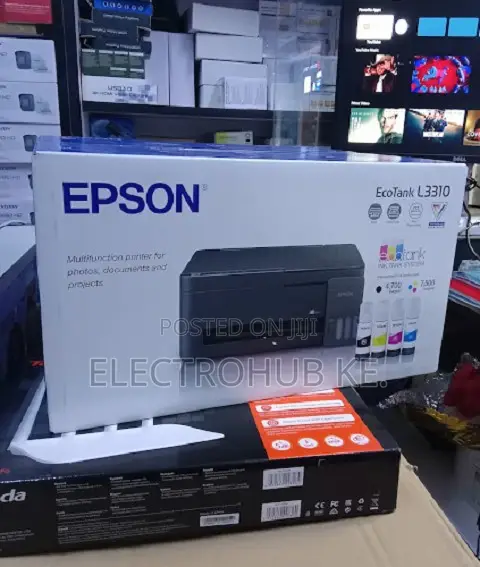 Epson EcoTank L3310 Multifunction Printer With Scanner and Copier